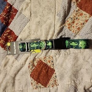Perri's UFO Alien Dog Collar Size Large